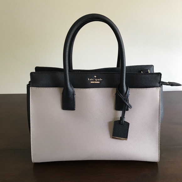 SOLD Kate Spade Candace Leather Satchel Handbag - Picture 2 of 8